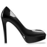 classic black heelshoe free png download