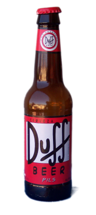 duff beer bottel free png download