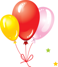 Knotted Three Balloons Png