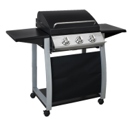 modern black grill