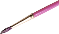 pink handle brush free png download