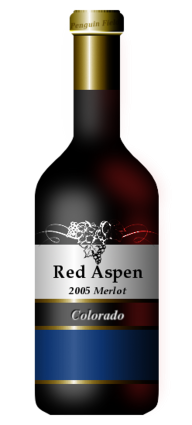 red aspen wine bottel free png download