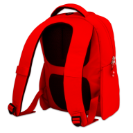 red fancy back backpack free png download