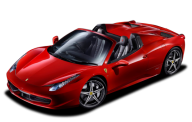 Red Ferrari Top view Download