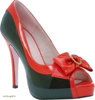 red ribbon black heelshoe free png download