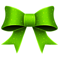 siny green red ribbon free clipart download