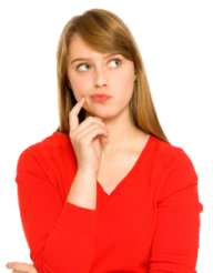Thinking Woman PNG Free Download 12