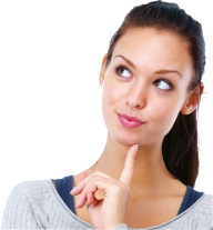 Thinking Woman PNG Free Download 17
