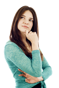 Thinking Woman PNG Free Download 31