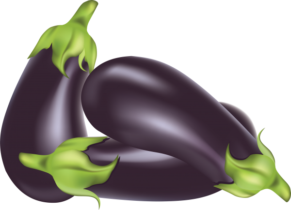 3D Eggplant
