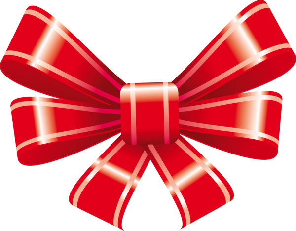 4 petal red ribbon free clipart download