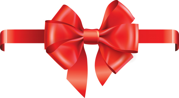 6 notted red ribbon free clipart download
