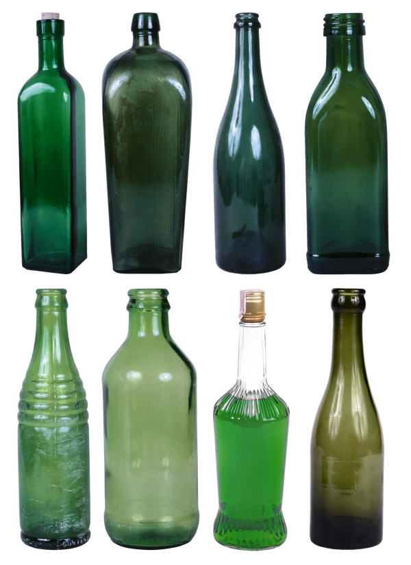 8 types of wine bottel free png download