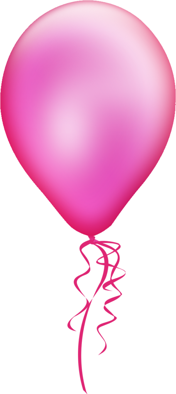 Balloon Png in Pink Color