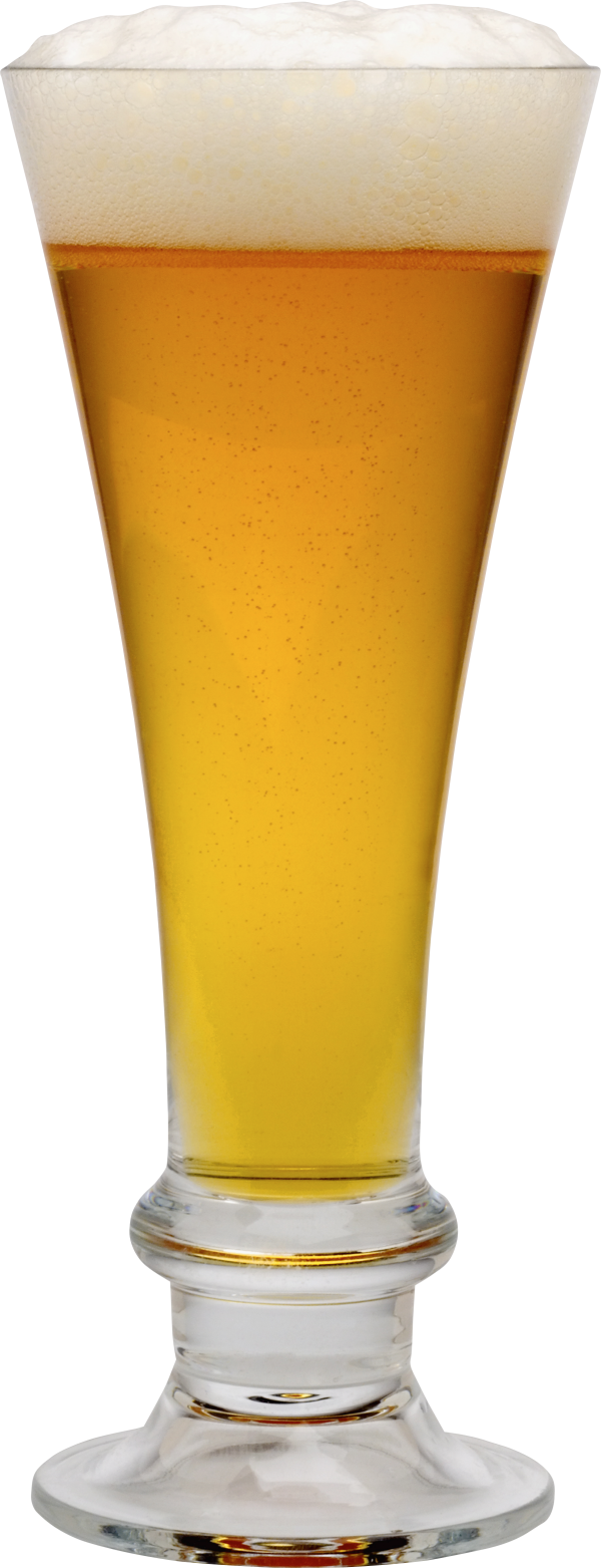 beer on conical glass free png download