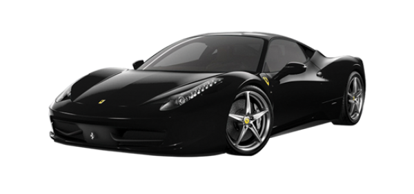 Black Ferrari Png Image