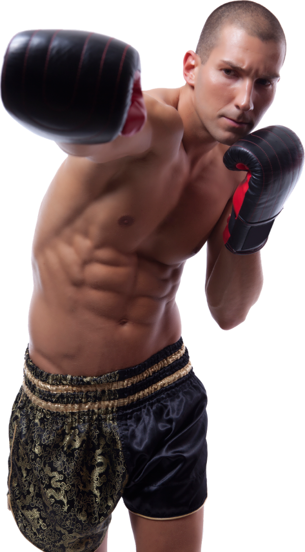 black kick boxing gloves free png download