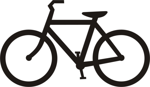black logo bicycle free clipart download