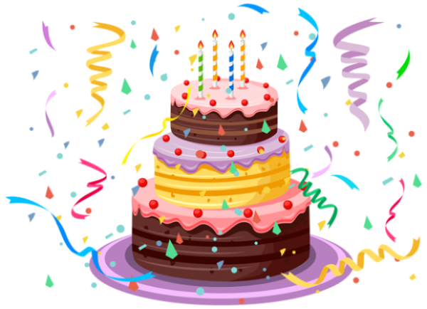 celebraty cake free clipart download