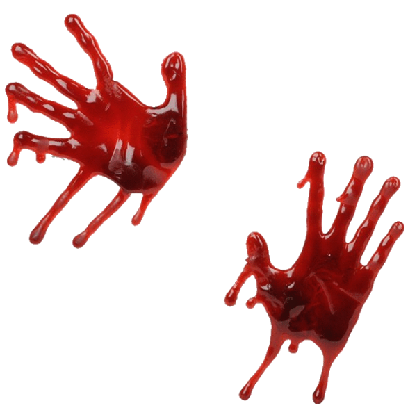 double fingered flowing blood free png download