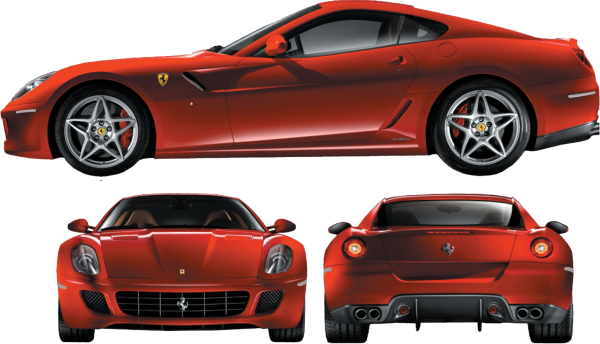 Ferrari all view png image download