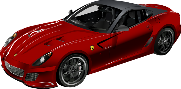 Ferrari Cartoon Png Image