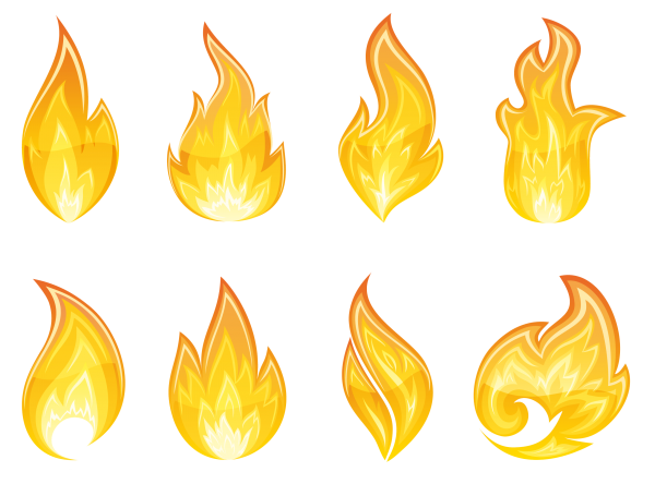 Flame Free PNG Image Download 23