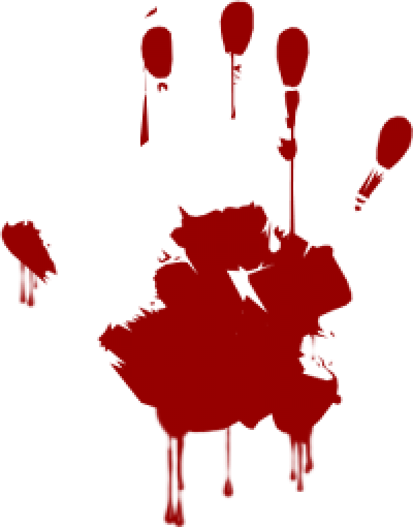 hand mark blood free png download
