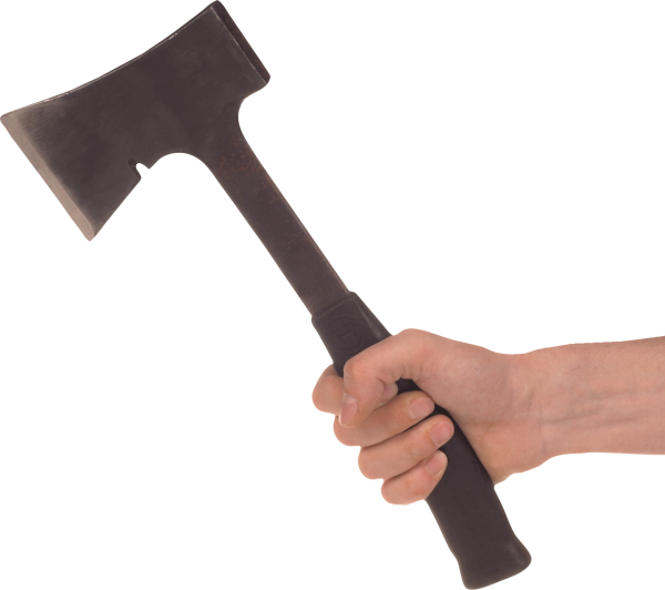 Iron Axe In Hand Png