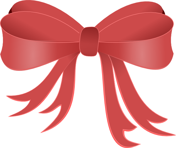 lite red ribbon free clipart download