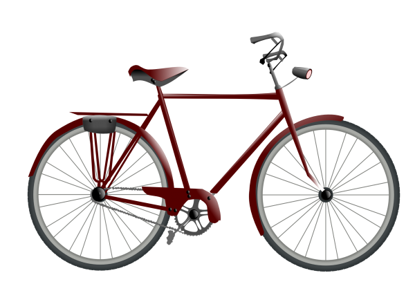 meroon bicycle free clipart download
