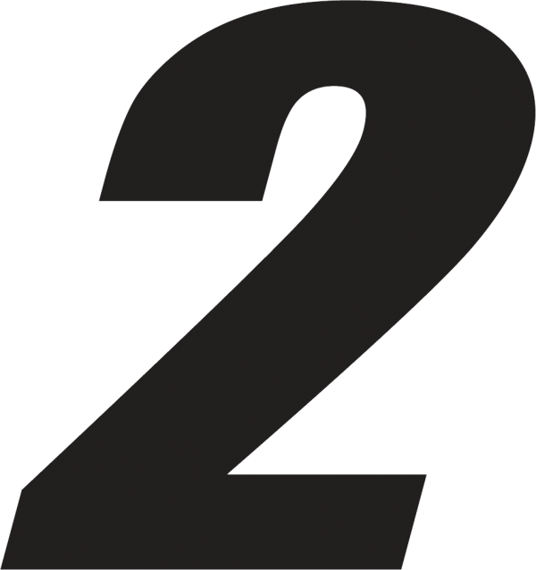 Number 2 PNG Free Download 14