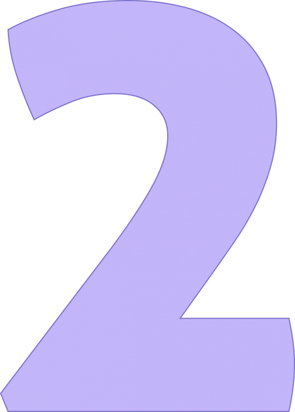 Number 2 PNG Free Download 5