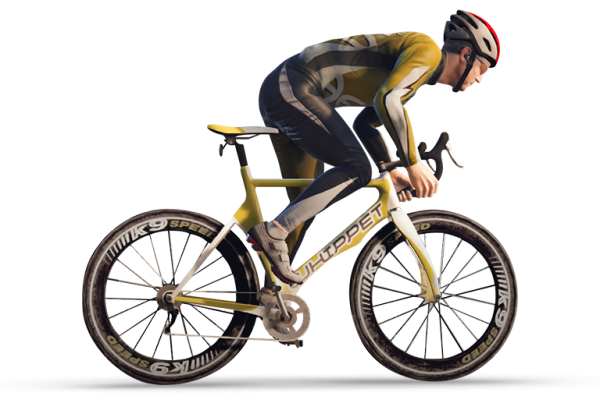 racng guy bicycle free png image download