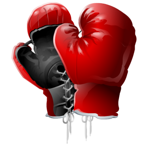 red black boxing gloves free png download