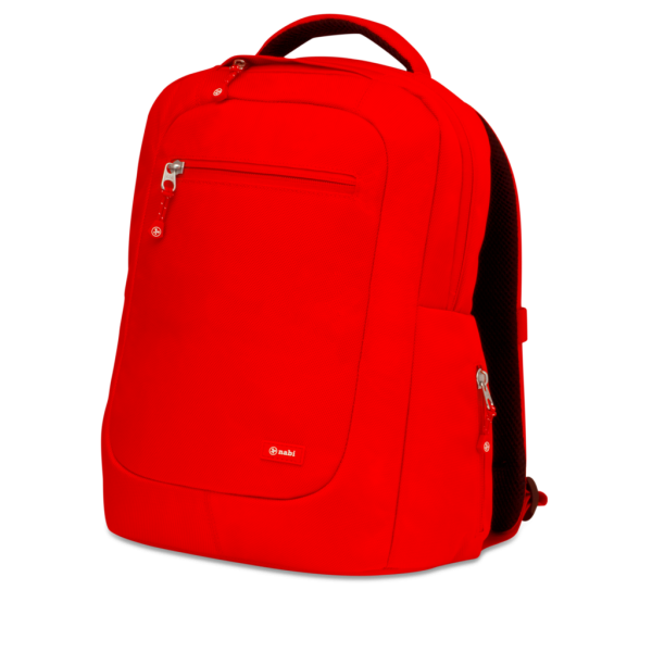 red fancy front backpack free png download