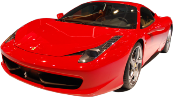 Red Ferrari Png