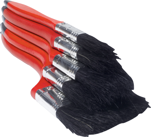 red handle black brush free png download (2)