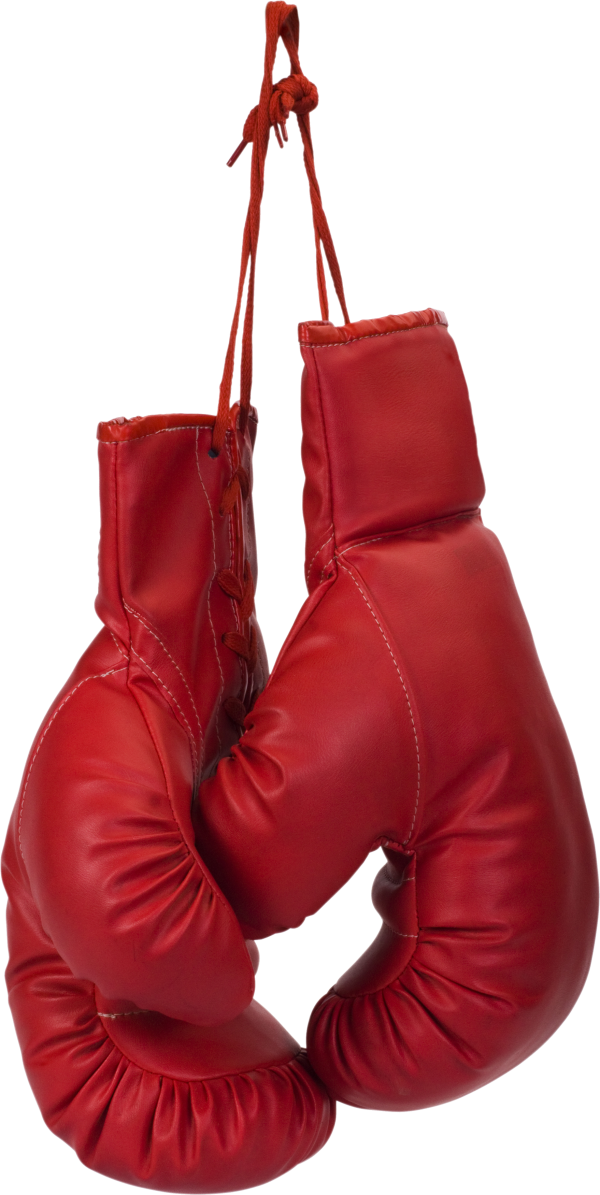 red set boxing gloves free png download