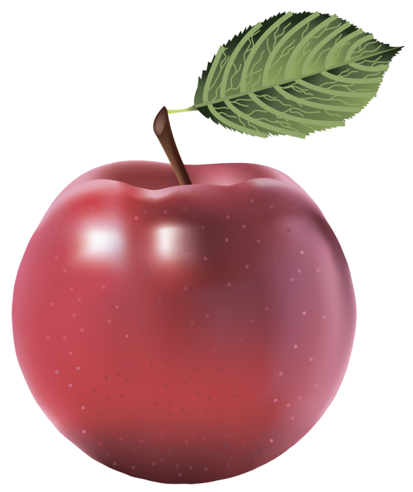 Red Waxed Apple Png