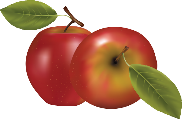 Reddish Apple Png Clipart