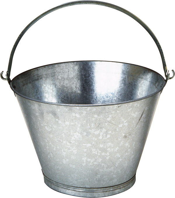 silver bucket free png download (2)