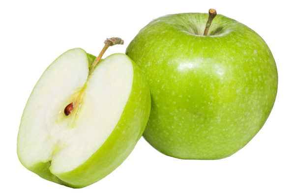 Sliced and Full Apple Png