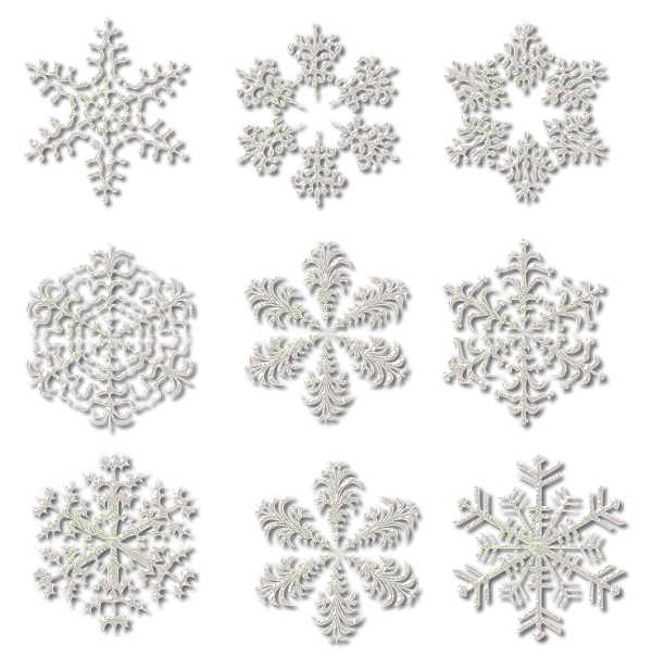 Snow Flakes PNG Free Download 17