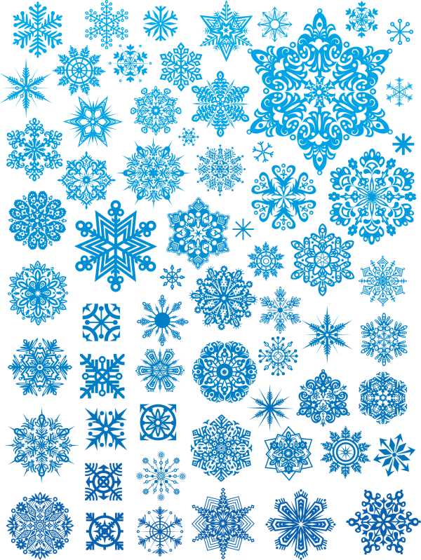 Snow Flakes PNG Free Download 30