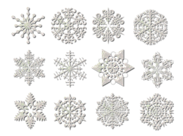 Snow Flakes PNG Free Download 7