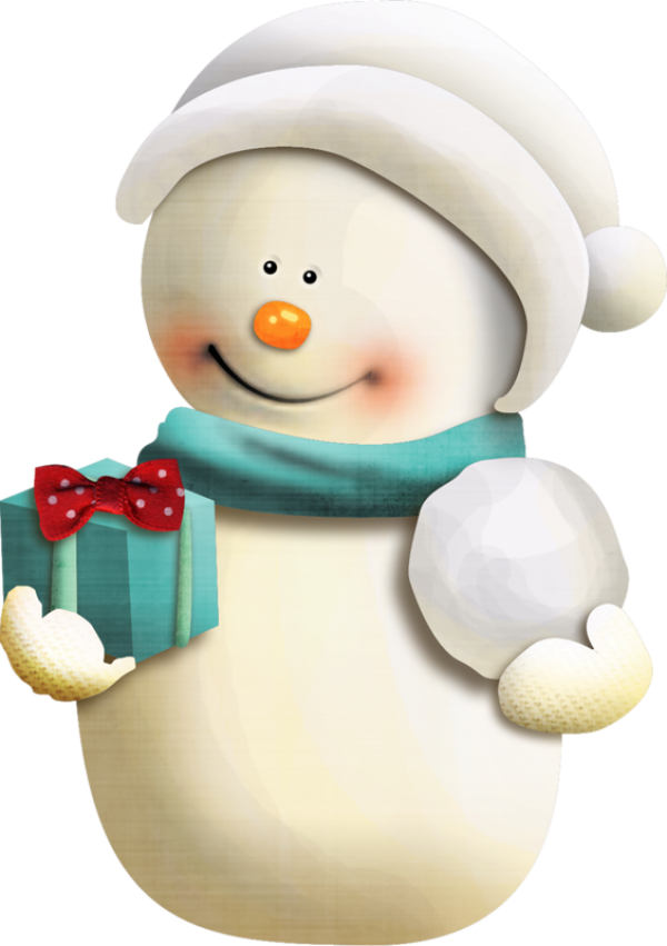 Snow Man PNG Free Download 10