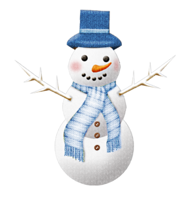 Snow Man PNG Free Download 28