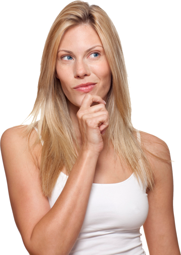 Thinking Woman PNG Free Download 18