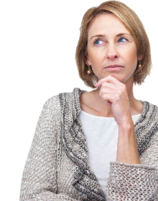 Thinking Woman PNG Free Download 21